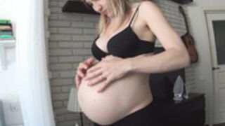 Pregnant Belly Manipulation Rare